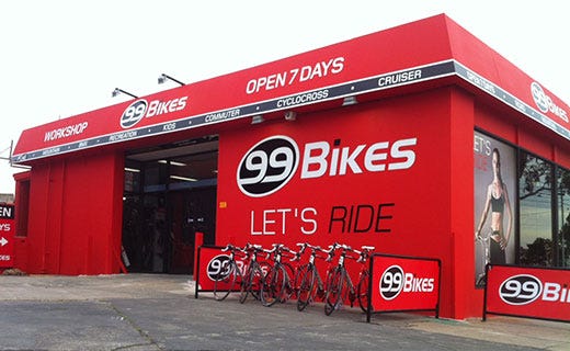 99 bikes afterpay