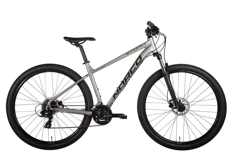 Norco Storm 3 Mountain Bike 27.5 Inch Silver Charcoal Black