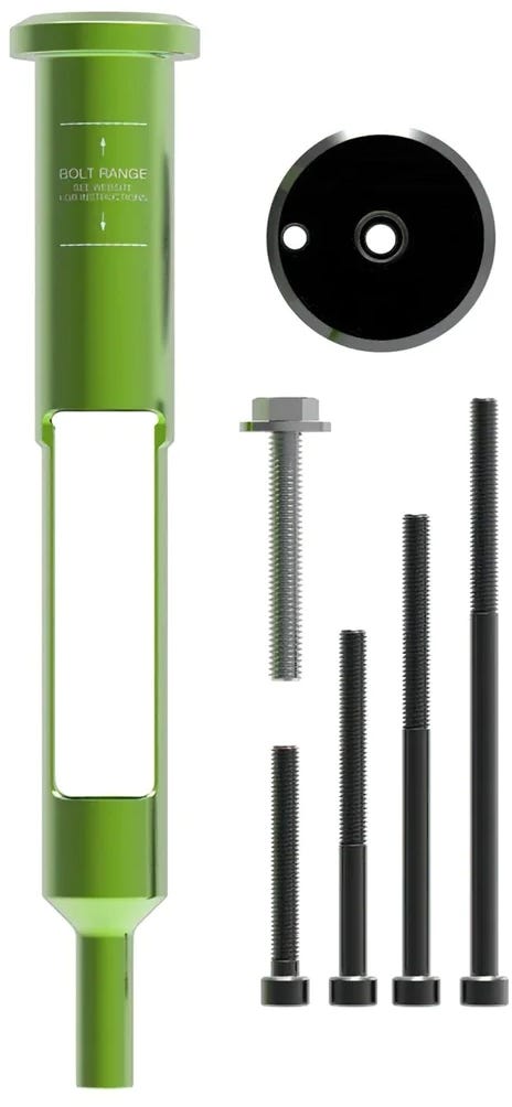 OneUp Components EDC Threadless Stem Tool Carrier Green