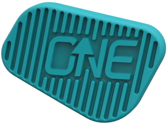 OneUp Components V3 Dropper Remote Lever Thumb Cushion Turquoise