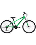 Radius Leopard 24" Kids Mountain Bike Gloss Neon Green/Black (2022)