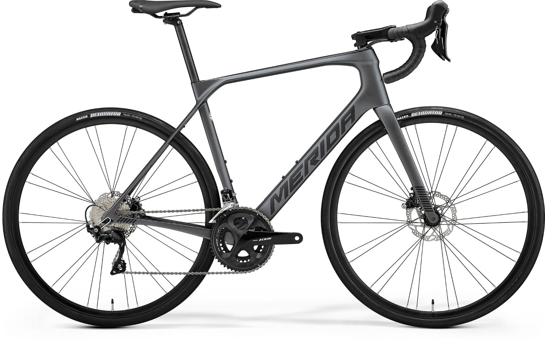 Merida Scultura Endurance 4000 Road Bike Silk Dark Silver Black