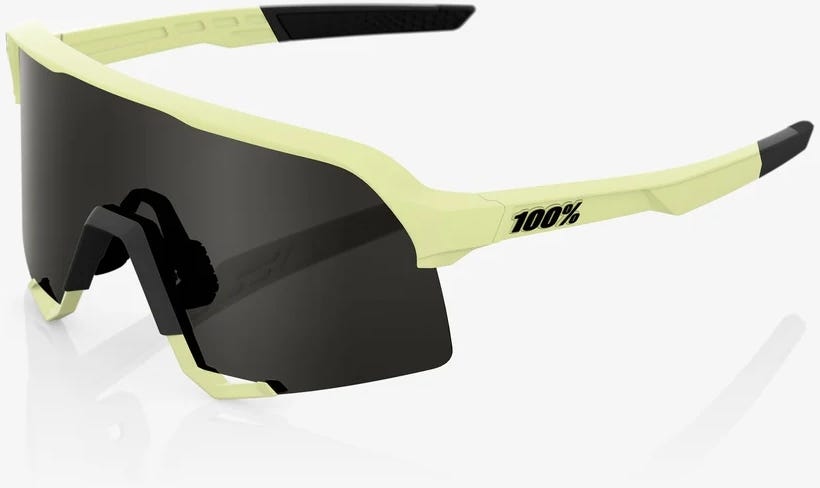 100% S3 Sunglasses Soft Tact Glow - Smoke Lens
