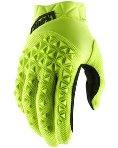 Gloves FF Youth 100% Airmatic Fluo Yellow/Black