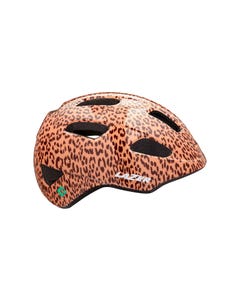 Lazer PNut KinetiCore Kids Helmet Brown Leopard