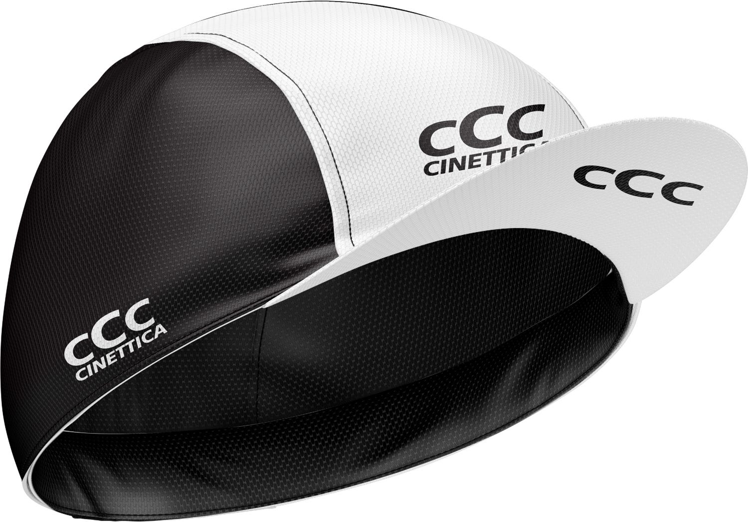 Cinettica Ariston Cycling Cap Black/White