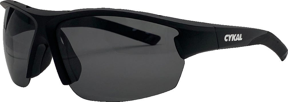 Cykal Climber Sunglasses Matte Black - Grey Polarised Lens