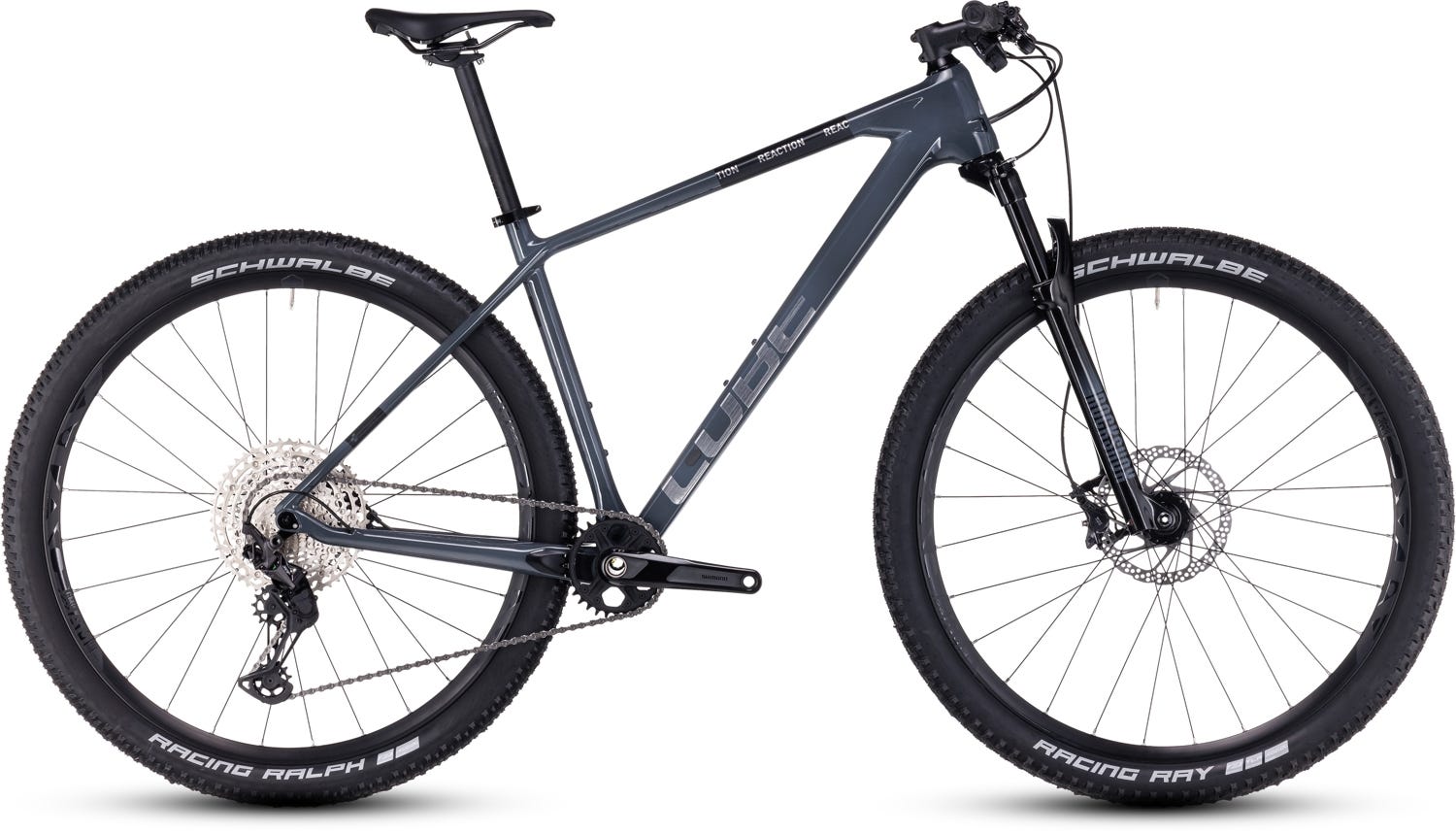 Cube Reaction C:62 Pro Cross-Country Bike Grey'n'Metal
