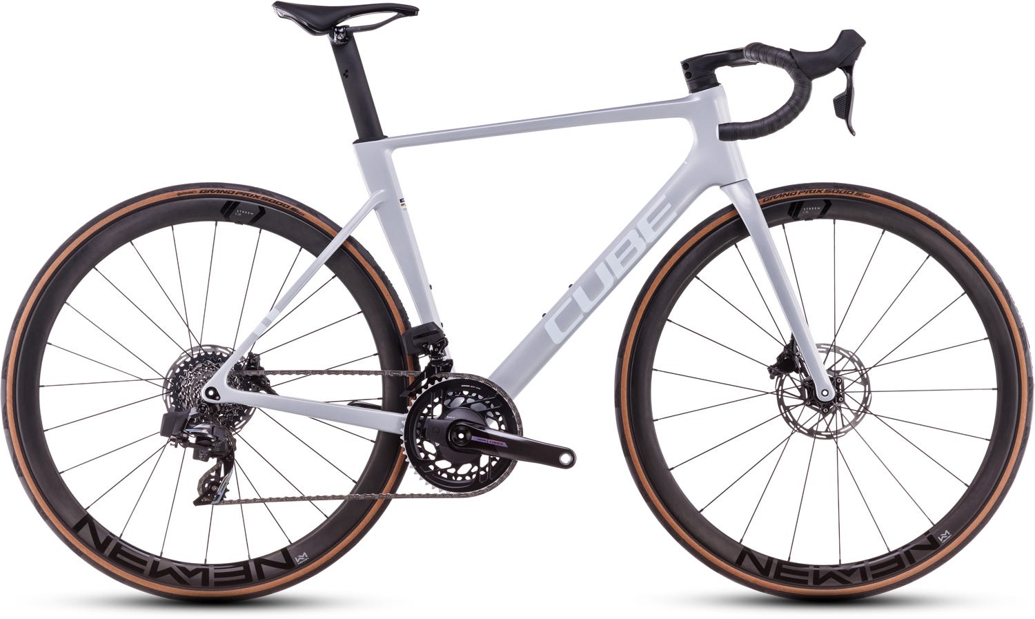 Cube Litening AIR C:68X Pro Aero Road Bike Fog Grey'n'White
