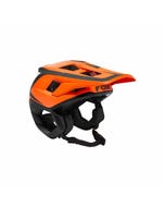 FOX Dropframe Pro MTB Helmet Fluoro Orange Divide (2022)