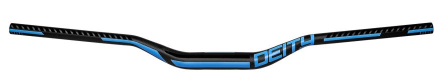 Deity Racepoint Handlebar 810 x 38mm Rise 35mm Bore Blue