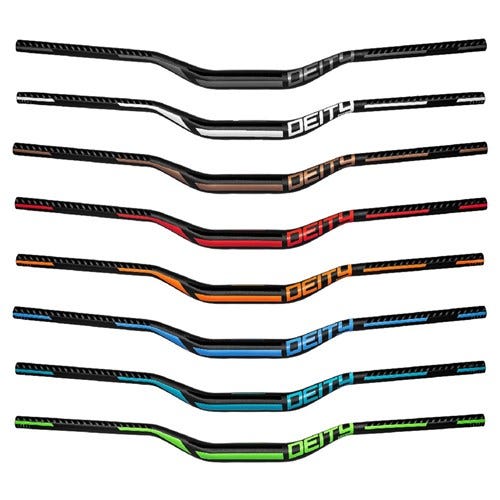 Deity Racepoint Handlebar 810 x 38mm Rise 35mm Bore Red