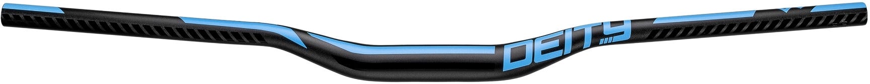 Deity Ridgeline Handlebar 800 x 25mm Rise 35mm Bore Blue