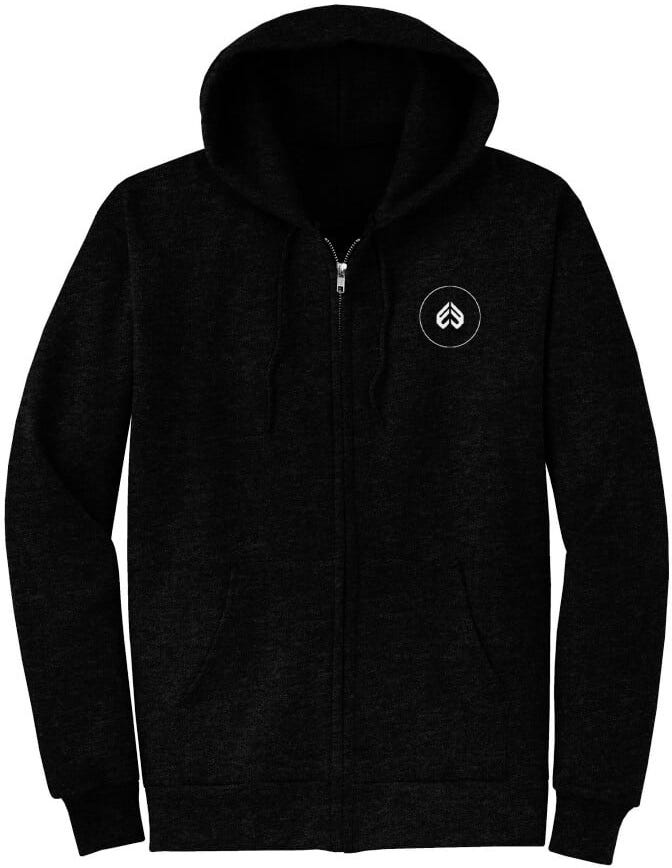 Eclat Radar Zipper Hoodie Medium Black