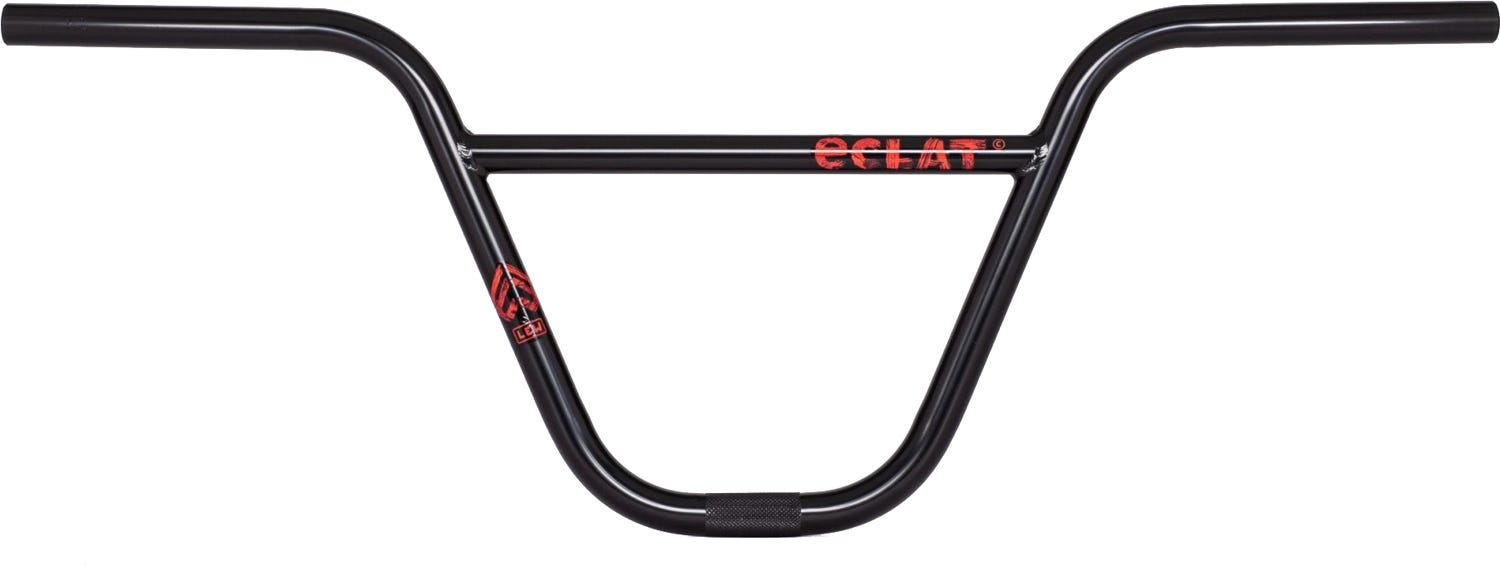 ECLAT Controller (Lewis Mills) Handlebar 9.75" Rise x 29.5" Width 22.2mm Clasp Black