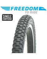 Freedom MX3 Tyre 12 x1/2 - 2 1/4" Black