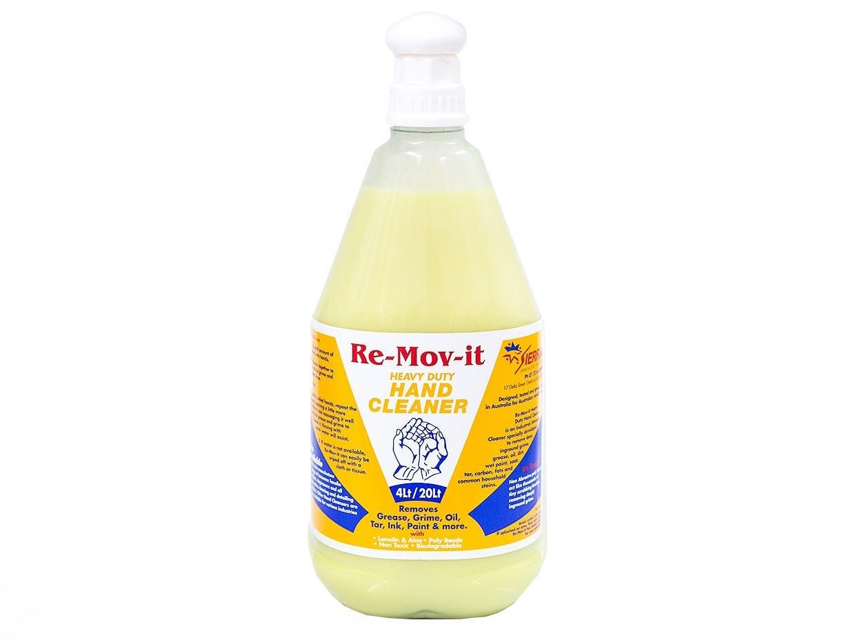 Hi-Tech Lanomax Re-Mov-It Hand Cleaner 4L