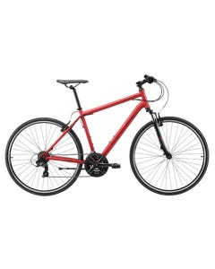 Pedal Raven 2 Men's Hybrid Bike Gloss Red (2023)