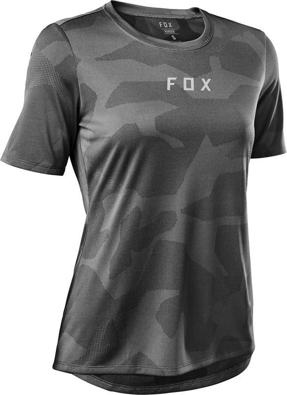 Fox Ranger Tru Dri Womens MTB Jersey Black Camo 2022
