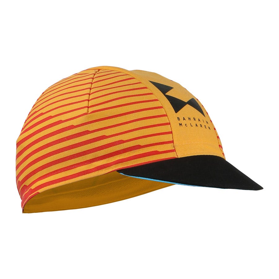 Merida Bahrain McLaren Cycling Cap Orange Black