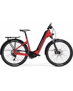 Merida eSpresso CC 600 EQ 630Wh Electric Hybrid Bike Silk Red/Black (2022)