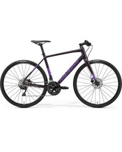Merida Speeder 400 Flat Bar Road Bike Silk Dark Purple (2022)