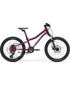 Merida Matts J. 20 Disc 20" Suspension Fork Kids Bike Purple Black/Champagne (2022)