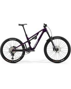 Merida One-Sixty 6000 Dual Suspension Mountain Bike Purple Silver/Black