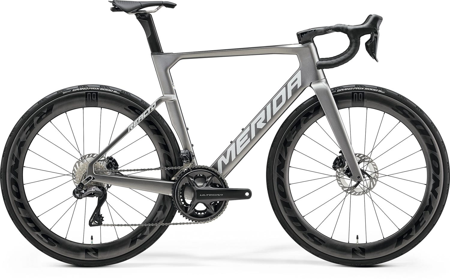 Merida Reacto 8000 Road Bike Gunmetal Grey/Silver