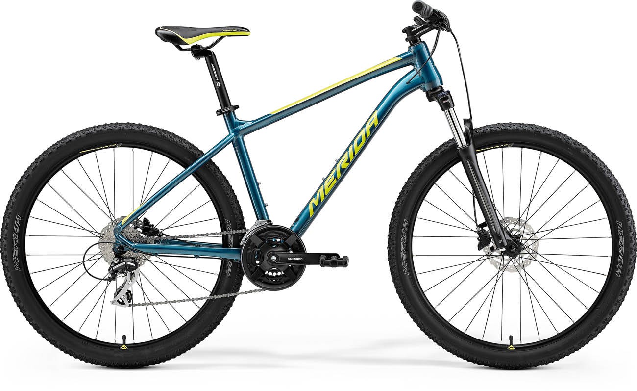 Lime BIC Bici MTB Merida Big Seven 20 27,5'' 2022 Teal-Blue 