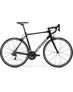 Merida Scultura Rim 400 Road Bike Metallic Black/Silver (2022)