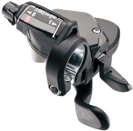 MicroShift MEZZO TS39 Thumb Tap Shifter 3x9 Speed Pair