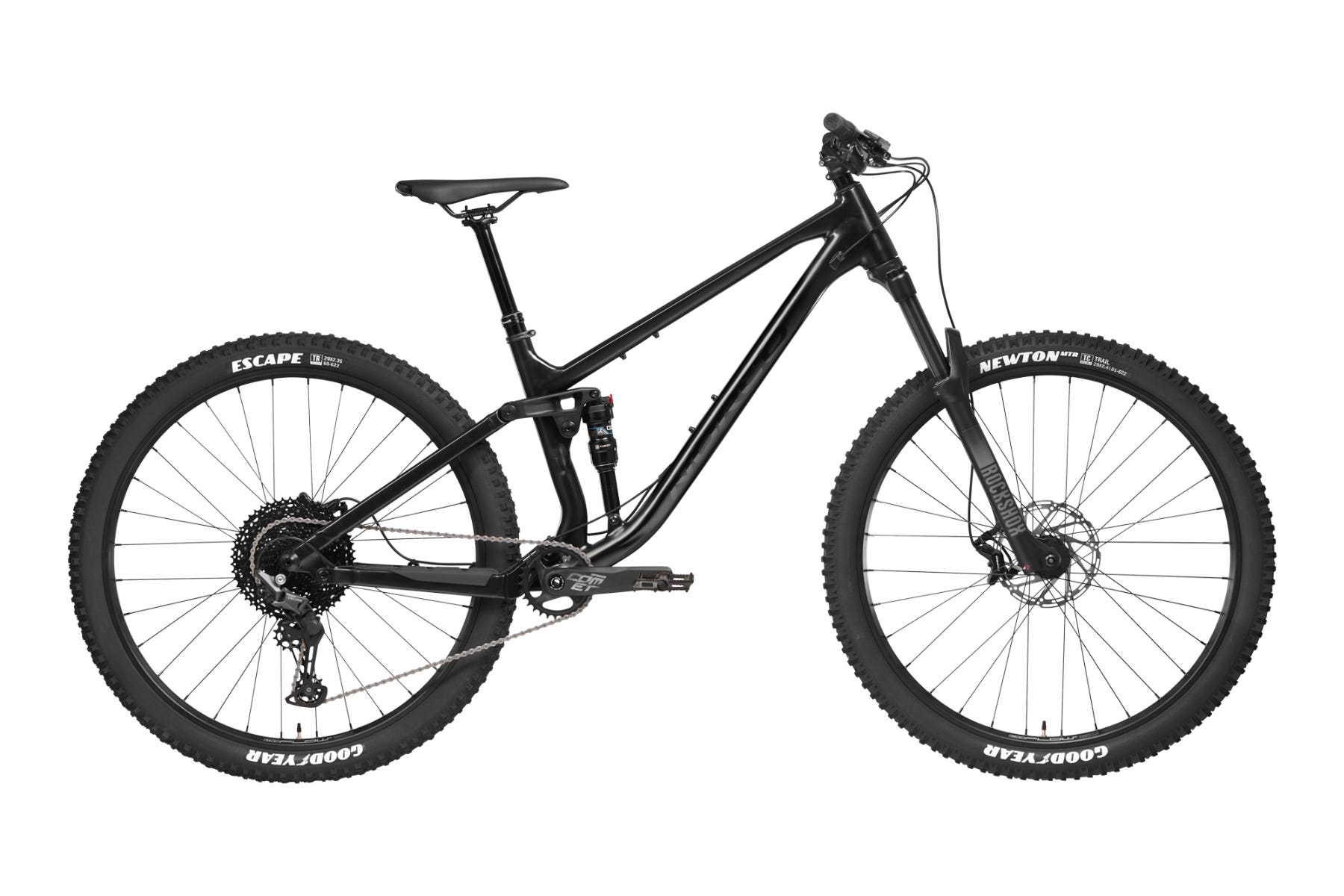 Norco Fluid FS 4 Dual Suspension Mountain Bike Black