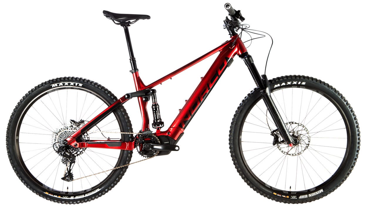Norco Sight VLT A1 29 Electric Mountain Bike Blood Red Black