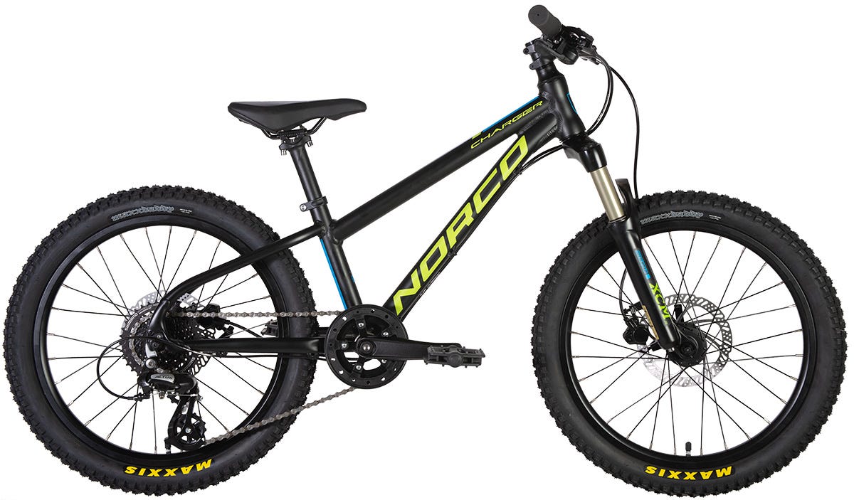 Norco Charger 2.1 Kids Mountain Bike Black Green