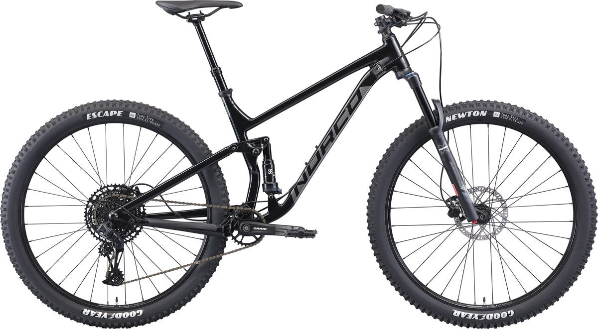 Norco Fluid FS 3 29 Mountain Bike Black Charcoal