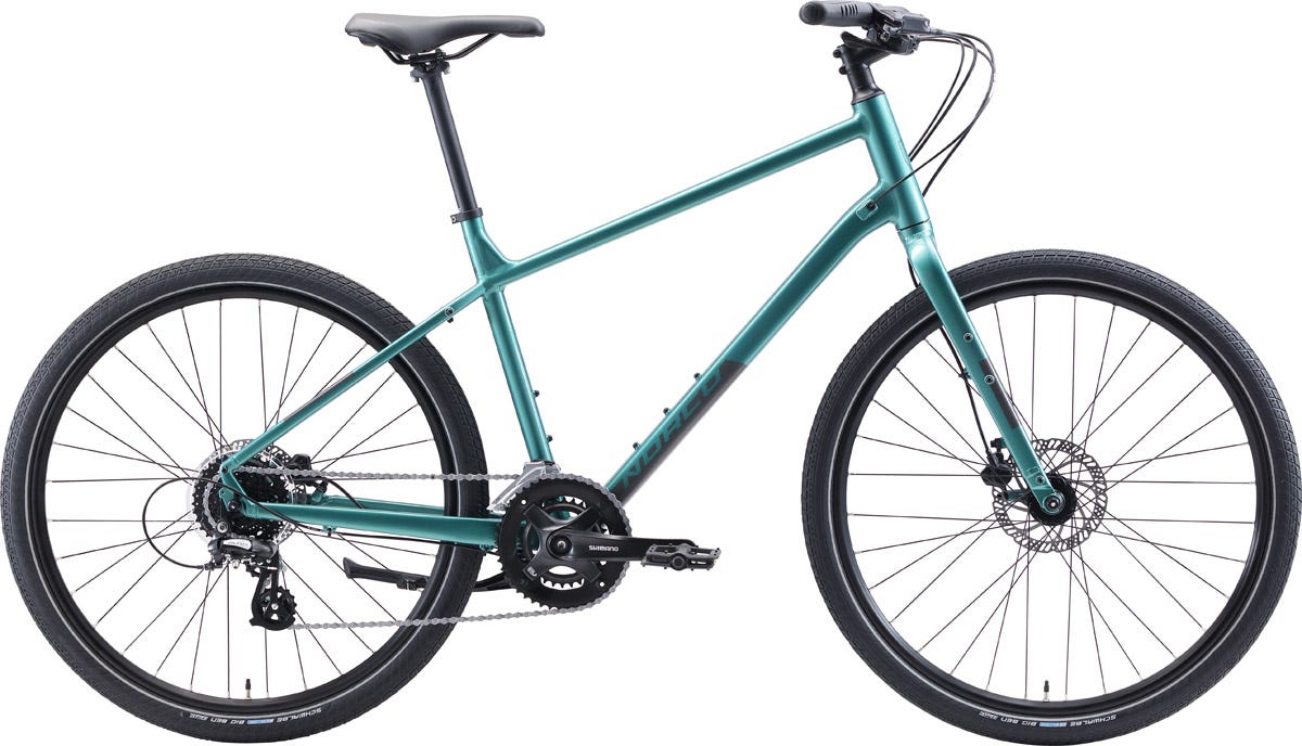 Norco Indie 2 Hybrid Bike Green Grey