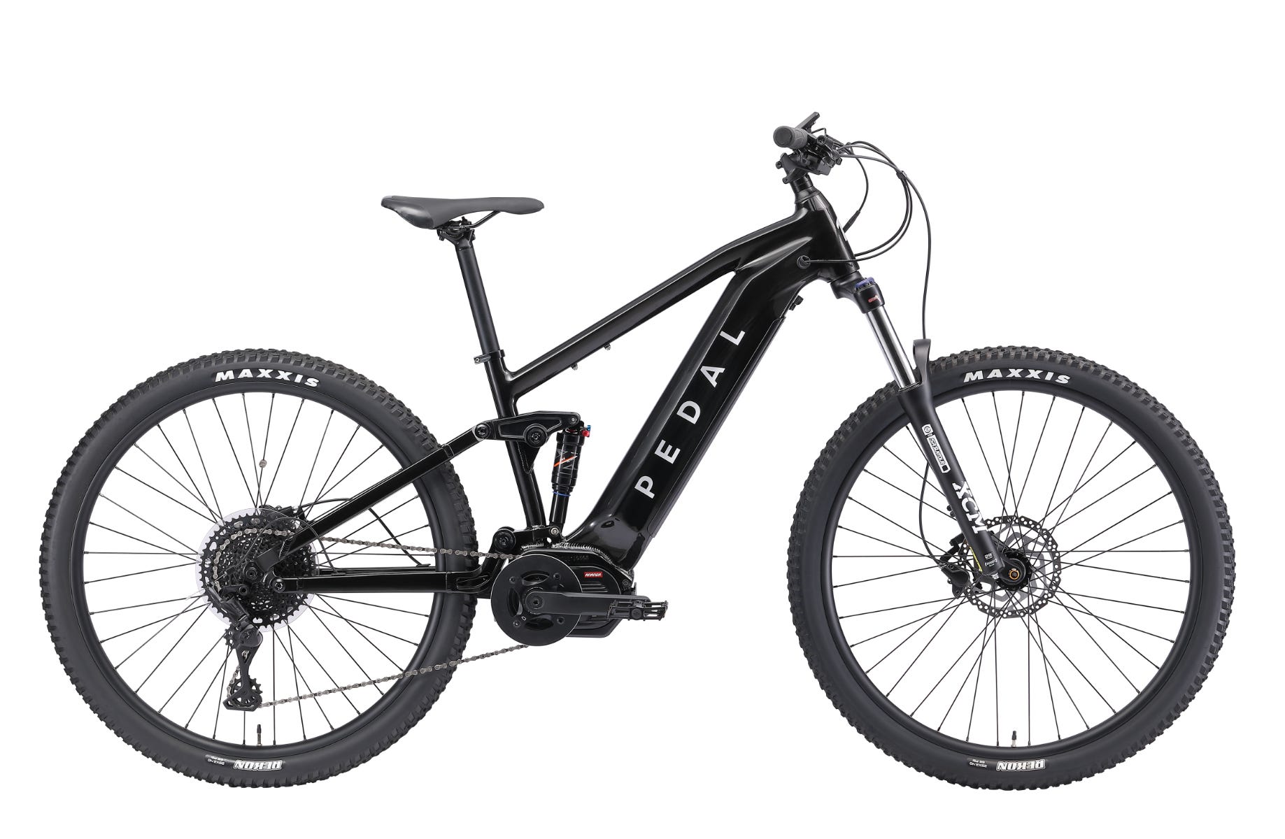 Electric dual cheap suspension mountain bike