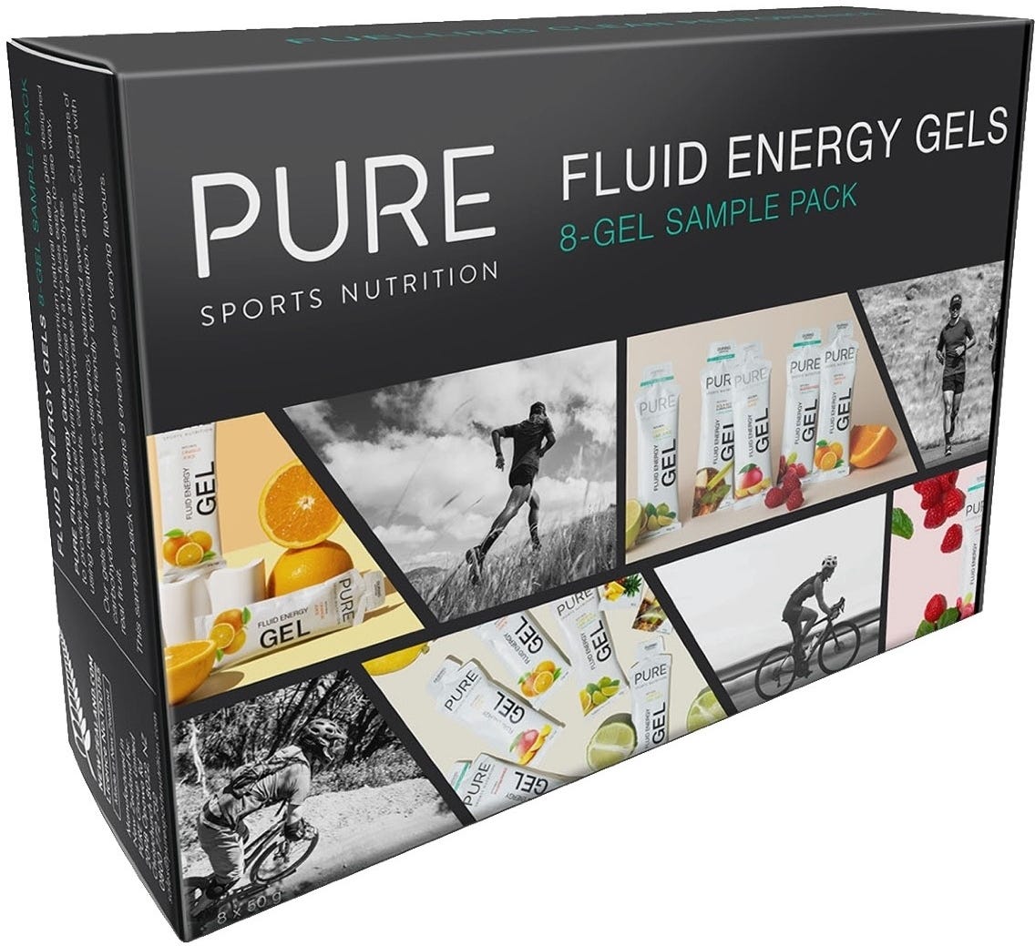 Pure Fluid Energy Gel 50G 8 Pack