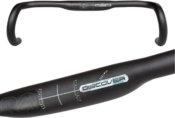 Pro Discover Medium Alloy Handlebar 44cm 12 Degree Flare Black