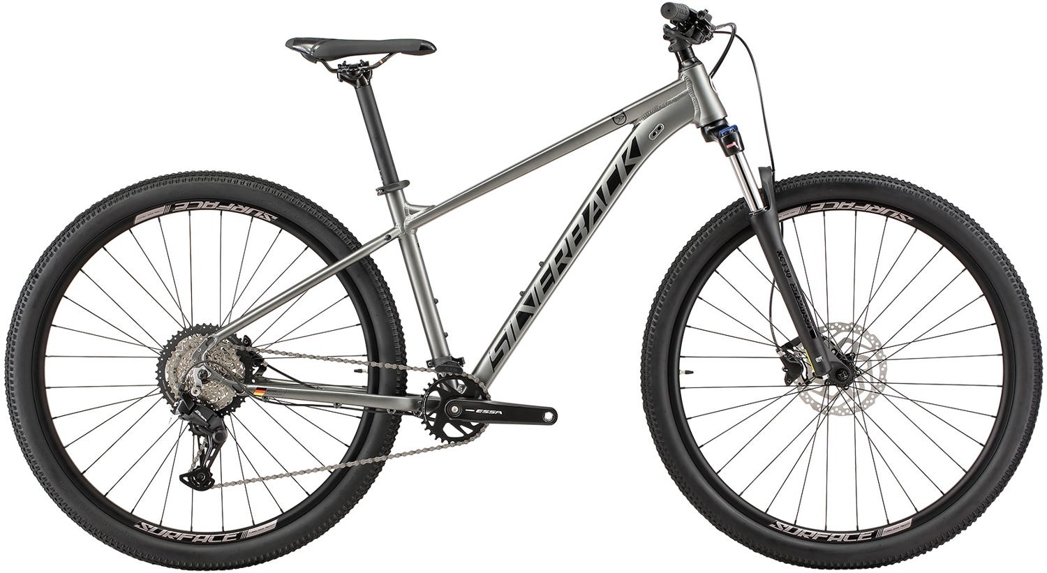 Silverback SE Series 8 29" Hardtail Mountain Bike Thunder Grey