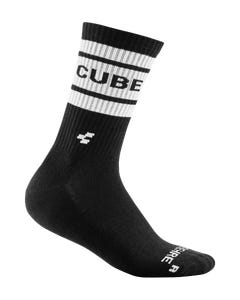 Cube After Race High Cut Socks Black/White