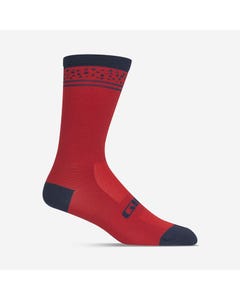 Giro Competition High Rise Socks Dark Red/Midnight