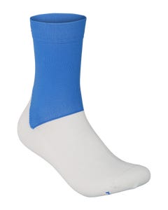 POC Essential Road Socks Basalt Blue/Hydrogen White