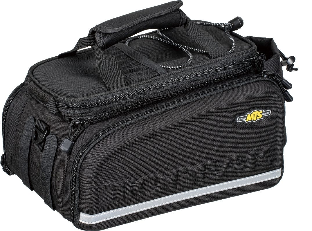 Topeak MTS DXP  Strap Mount Expandable Trunkbag 19.4L Black