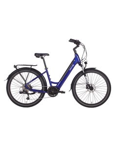 VelectriX Urban Pulse Step Thorugh Electric Hybrid Bike Blue (2023)