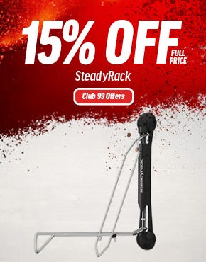 15% Off Full Price Steady Rack 