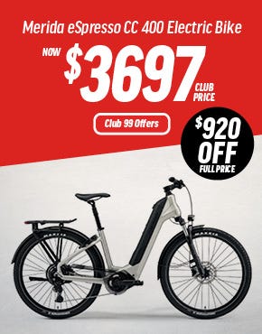 $920 off Full Price Merida eSpresso CC 400 Electric Bike