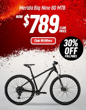 30% Off Full Price Merida Big Nine 80 MTB