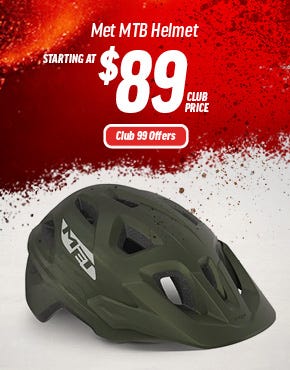 Met MTB Helmet Starting At $89 Club Price